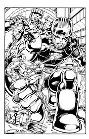 Daredevil Armored Iron Man Vs Master Mold Sentinels By Bob Layton Armor Wars Comic Art Comic Art Daredevil Comic Art