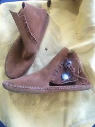 Once Upon Atime In Hollywood Cliff Booth Style Suede Moccasins Softsole Size11 Ebay Moccasin Ankle Boots Suede Moccasins Moccasins
