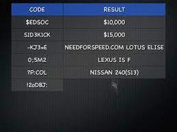 Which is the best car in nfs the run? Ps3 Need For Speed Undercover Cheats Money
