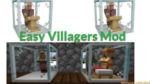 Download Easy Villagers Mod For Minecraft 1 16 4 1 16 3 Minecraft Mods Minecraft 1 Mod