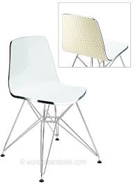 White dining chairs are a stunning alternative that will brighten and provide an uplifting freshness to your dining room. Ultra Modern Acrylic Dining Chair Cream Buy Online In Czech Republic At Czech Desertcart Com Productid 53808562