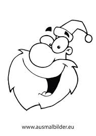 Ausmalbild Gesicht Vom Weihnachtsmannes Ausmalbilder Weihnachtsmann Ausmalbilder Ausmalen