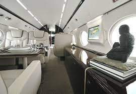 Luxurious Givsp Private Jet Interior Completion By International Jet Interiors In Ny The Sophi Jet Interior Private Jet Interior Luxury Private Jets Interior