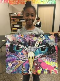 Collage Animals Smart Class Bloglovin Tegneundervisning Kunstnere Kreativ