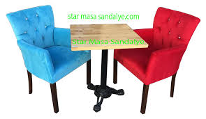Glorya Takim Star Masa Sandalye