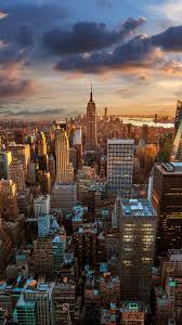New York City Sunset City Wallpaper New York Wallpaper York Wallpaper