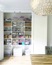 Prepping the closet was simple: Simply Done The Most Beautiful Office Closet Simply Organized