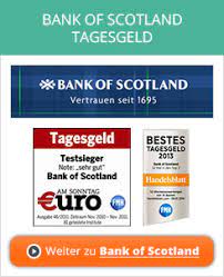 Diese quellen werden sorgfältig von hand verlesen und mit stochastischen mitteln ausgewertet. Bank Of Scotland Tagesgeld Erfahrungen Meinungen Test 06 21