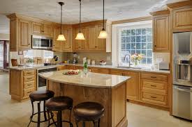 groton red birch kitchen platt builders