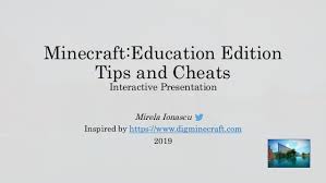 Go to your agent in minecraft and equip him with blocks. Tips And Cheats Minecraft Education Edition Desktop Version