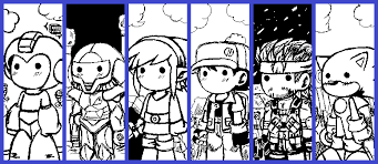 What you do at your job as a video game character animator? Miiverse Drawings Chibi Video Game Characters By Anotherrandommegaman On Deviantart