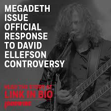 Megadeth's david ellefson denies grooming allegations. Megadeth Issue Response To David Ellefson Controversy