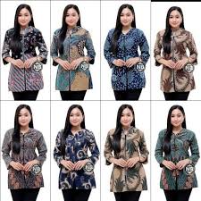 Dengan baju batik wanita kantoran terbaru anda akan terlihat semakin menarik. Harga Batik Kerja Terbaik Pakaian Wanita Agustus 2021 Shopee Indonesia