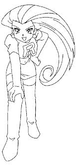 Team Rocket Eevee Colouring Pages Kleurplaten