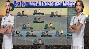 If it weren't for the injury bug, one would expect to see the welshman higher on the list. Pes 2019 Best Formation Tactics For Real Madrid Youtube