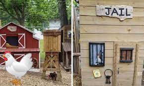 You see, my chicken coop was built by me and the kids. Husband Makes Wife And Her Chickens A Chicken Coop Town