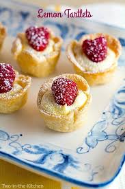 Lemon Tartlets Two In The Kitchen Recipe Lemon Desserts Lemon Recipes Desserts