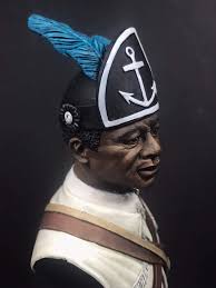 Box art for the 1st Rhode Island Bust from TFB Miniatures