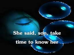 Take Time To Know Her By Percy Sledge Lyrics On Screen Youtube