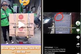 Apakah sebagian dari kalian sudah mengetahui video. Viral Tiktok Driver Ojol Kena Prank Dapat Order Fiktif Nilai Pesanan Rp 1 Juta Curhat Siapa Ganti Tribun Timur