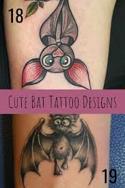 Cute moon and stars tattoo on woman's arm. 47 Bat Tattoo Ideas Full Of Meaning And Mystery Tattooglee