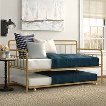 The significant features of the beds differ from each other. Gold Metal Daybeds Trundles You Ll Love In 2021 Wayfair