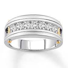 Perfect for those seeking something less traditional and more flashy, find the one that best represents their unique style. Men S Diamond Engagement Ring 7 8 Ct Tw 14k Two Tone Gold Jared