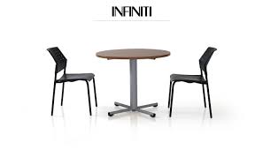 The Infiniti Radius 3034 Is A Compact Table Which Can Be Used For Impromptu Conferences And Meetings Conf Ergonomics Furniture Office Table Conference Table