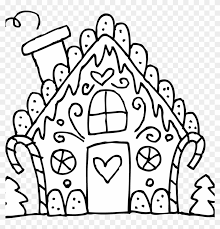 A gingerbread house is a great way to decorate a table on any festive occasion. Best Gingerbread House Coloring Pages For Kids 1224 Gingerbread House Color Page Free Transparent Png Clipart Images Download