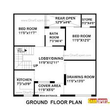 house plan for 31 feet by 31 feet plot plot size 107 square