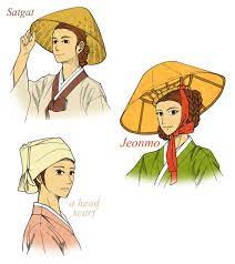 Normal Hats For Commonplace Women By Glimja On Deviantart Korean Traditional Dress Hanbok Korean Outfits