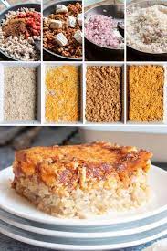 Ground Chicken Casserole Recipe Ground Chicken Casserole Ground Chicken Recipes Recipes