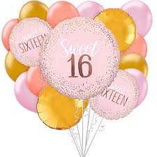 Get flowers & balloons delivery for less! Sweet 16 Balloons Party City