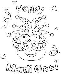 Printable mardi gras mask craft. Mardi Gras Coloring Pages Easy Masduranisaqase