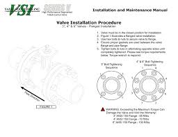 vsi v ball install sheet 3in thru 6in manualzz com