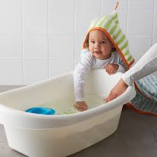 Always stay with your baby while she's in the bath, whatever type of bath or bath support you use (dh 2009a, sibert et al 2005, rospa nd).babies can drown in less than 3cm (1in) of water (rospa nd) and it can take just seconds for a baby to slip into the water and be helpless. Lattsam Baby Bath White Green Ikea