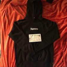 Buy and sell authentic supreme streetwear on stockx including the supreme box logo hooded sweatshirt black from fw16. Supreme Sweaters Supreme Black Box Logo Hoodie 23 Size Medium Poshmark