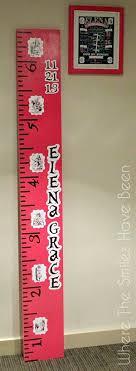 Free Diy Growth Chart Ruler Cut File