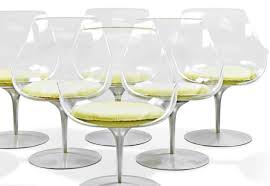 Estelle Erwine Laverne Champagne Chairs Acrylic Furniture Champagne Chairs Chaise Chair