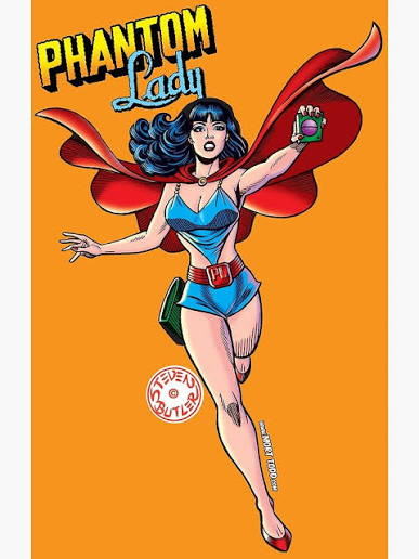 "Phantom Lady Golden Age Superhero" Poster for Sale by Comicfix