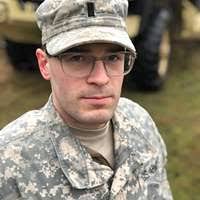 Tech. Sgt. Caleb Brown of the 130th Airlift Wing, McLaughlin