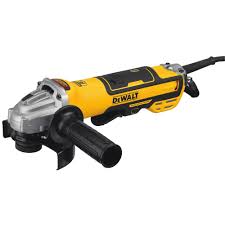Dewalt 13 Amp Corded 5 In Brushless Angle Grinder With Paddle Switch Angle Grinder Electronic Speed Control Home Depot