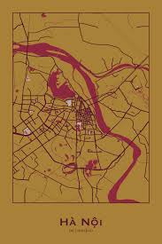 Hanoi Vietnam Map Print Map Print Vietnam Map Hanoi