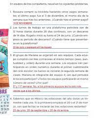 Lecturas fue elaborado por el programa. El Tiempo Pasa Bloque I Leccion 22 Apoyo Primaria