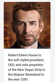 I Plugged Mr. House's Description Off Of The Wiki, And Plugged It Into  Artflow.ai. Here's What I Got. : r/fnv