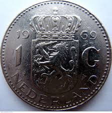 Juliana was queen of the netherlands from 1948 until her abdication in april 1980. 1 Gulden 1969 Fish Juliana 1961 1980 Netherlands Coin 2327