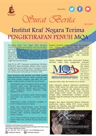 At perbadanan kemajuan kraftangan malaysia, we are always on the lookout for new talent that will help the company grow. Kraftangan Malaysia Surat Berita