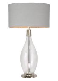 Hampstead Large Table Lamp H74cm X W42cm Grey Large Table Lamps Table Lamp Lamp