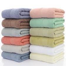 Set Of 1 2 4 Luxury Large Cotton Bath Towel Gym Spa Beach Towels 28x55 Bathroom Price 9 98 Under 50 Luxury Towels Cotton Bath Towels Bath Towels