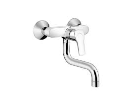 Mitigeur De Cuisine Chrome Hansgrohe Mysport Mural Leroy Merlin